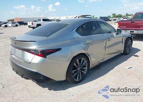 2021 Lexus Is 350 F Sport z USA, uszkodzony, nr VIN JTHGZ1B28M5040004